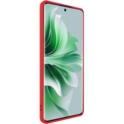 For OPPO Reno11 5G China imak UC-4 Series Straight Edge TPU Phone Case(Red) - Reno11 Cases by imak | Online Shopping UK | buy2fix