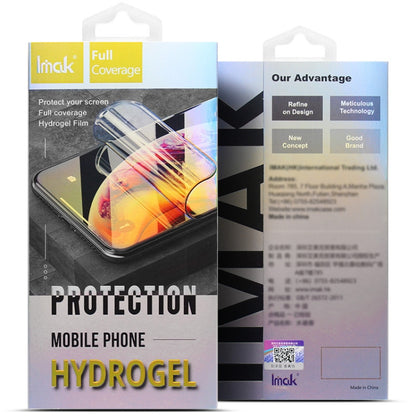For Honor 80 5G 2 in 1 imak Curved Full Screen Hydrogel Film Front Protector - Honor Tempered Glass by imak | Online Shopping UK | buy2fix