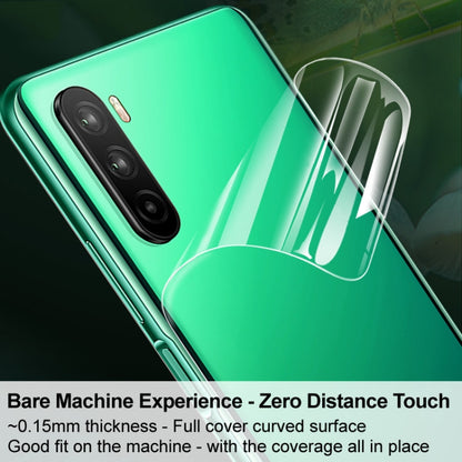For Honor 80 Pro 5G 2 in 1 IMAK 0.15mm Curved Full Screen Protector Hydrogel Film Back Protector - Honor Tempered Glass by imak | Online Shopping UK | buy2fix