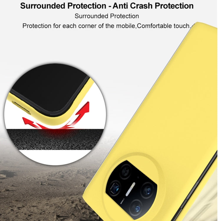 For Huawei Mate X3 IMAK JS-2 Series Colorful PC Case(Yellow) - Huawei Cases by imak | Online Shopping UK | buy2fix