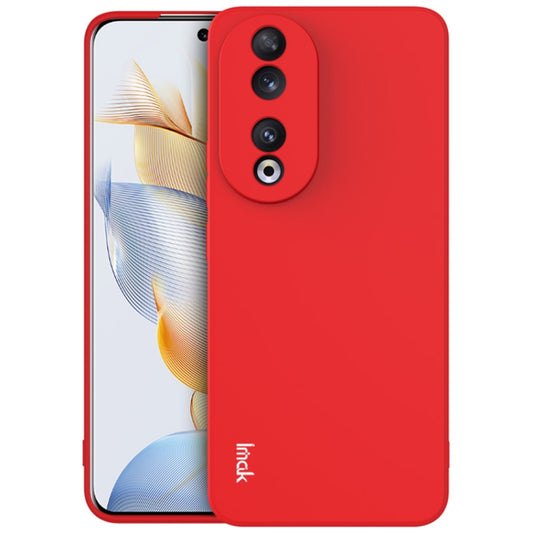For Honor 90 5G imak UC-4 Series Straight Edge TPU Phone Case(Red) - Honor Cases by imak | Online Shopping UK | buy2fix