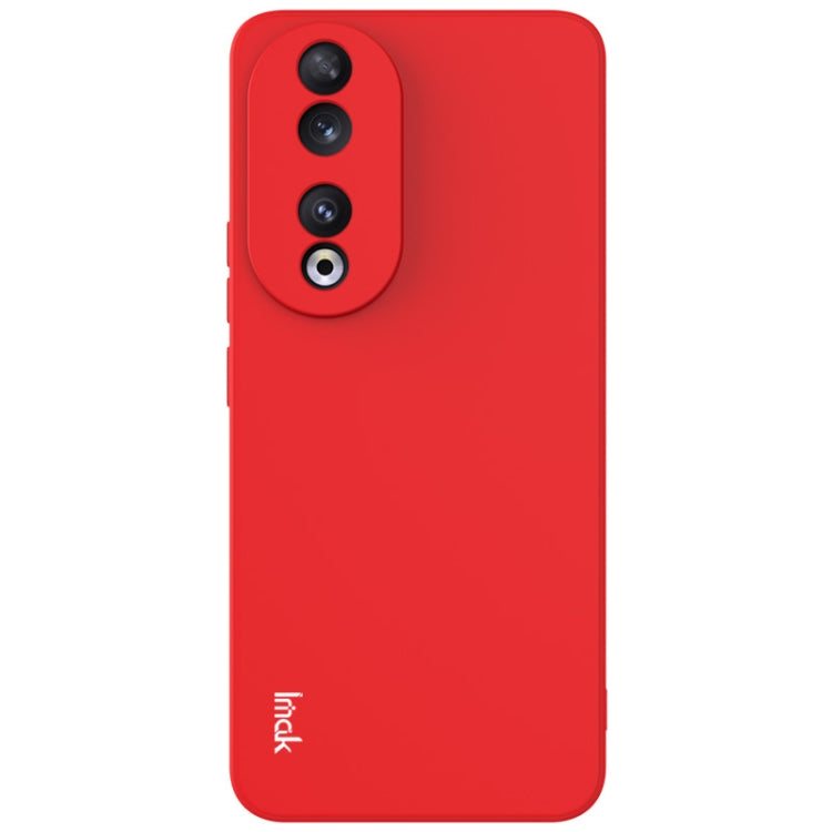 For Honor 90 5G imak UC-4 Series Straight Edge TPU Phone Case(Red) - Honor Cases by imak | Online Shopping UK | buy2fix