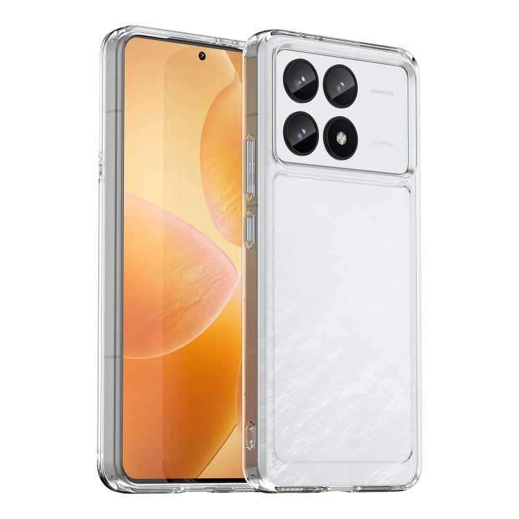 For Xiaomi Redmi K70 Candy Series TPU Phone Case(Transparent) - K70 Cases by buy2fix | Online Shopping UK | buy2fix