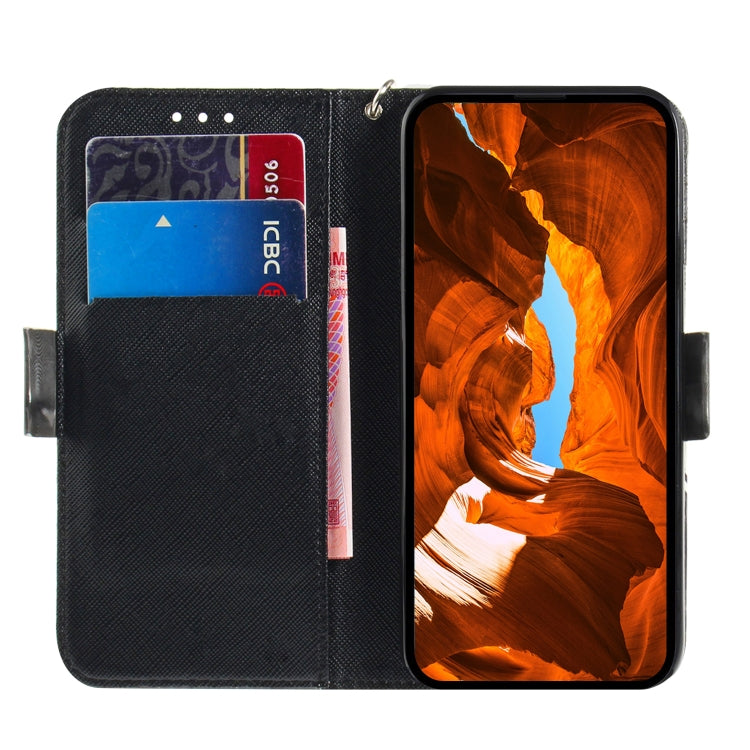 For Motorola Moto G Play 4G 2024 3D Colored Horizontal Flip Leather Phone Case(Hug Cat) - Motorola Cases by buy2fix | Online Shopping UK | buy2fix