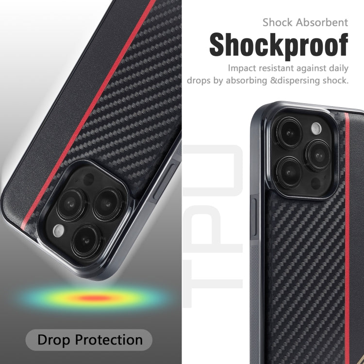 For Samsung Galaxy S22 Ultra LC.IMEEKE 3 in 1 Carbon Fiber Texture Shockproof Phone Case(Black) - Galaxy S22 Ultra 5G Cases by LC.IMEEKE | Online Shopping UK | buy2fix