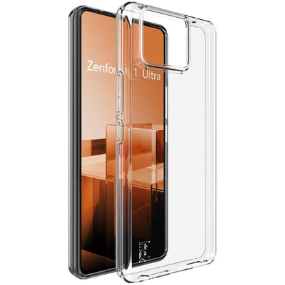 For Asus Zenfone 11 Ultra 5G imak UX-5 Series Transparent Shockproof TPU Protective Case(Transparent) - ASUS Cases by imak | Online Shopping UK | buy2fix