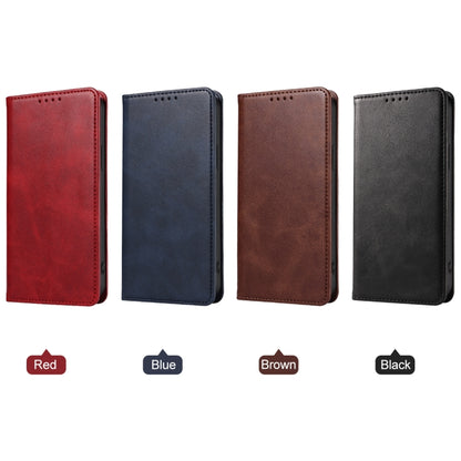 For Redmi K70 Pro Lamborghini Magnetic Closure Leather Phone Case(Red) - Xiaomi Cases by buy2fix | Online Shopping UK | buy2fix