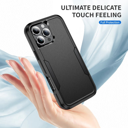 For iPhone 16 Pro Max Commuter Shockproof TPU + PC Phone Case(Black) - iPhone 16 Pro Max Cases by buy2fix | Online Shopping UK | buy2fix