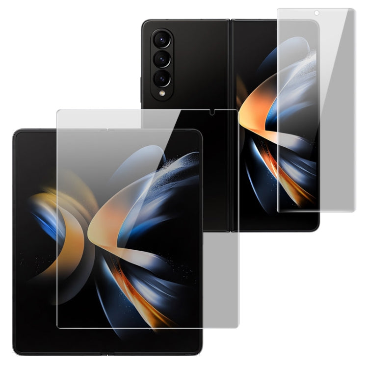 For Samsung Galaxy Z Fold4 5G 1 Sets imak Anti-spy Curved Full Screen Hydrogel Film (Outer Screen + Inner Screen) - Galaxy Tempered Glass by imak | Online Shopping UK | buy2fix