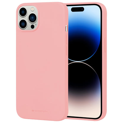 For iPhone 15 Pro Max GOOSPERY SOFT FEELING Liquid TPU Soft Phone Case(Pink) - iPhone 15 Pro Max Cases by GOOSPERY | Online Shopping UK | buy2fix