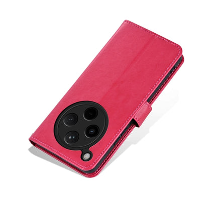 For OPPO Find X8 AZNS Sheepskin Texture Flip Leather Phone Case(Red) - Find X8 Cases by AZNS | Online Shopping UK | buy2fix