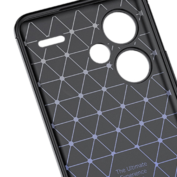 For Xiaomi Redmi Note 13 Pro+ Litchi Texture Shockproof TPU Phone Case(Black) - Note 13 Pro+ Cases by buy2fix | Online Shopping UK | buy2fix