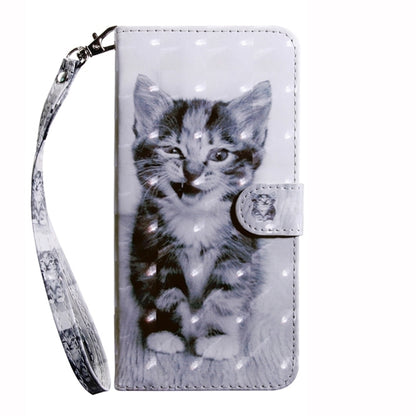 For Samsung Galaxy S24+ 5G 3D Painted Leather Phone Case(Smile Cat) - Galaxy S24+ 5G Cases by buy2fix | Online Shopping UK | buy2fix
