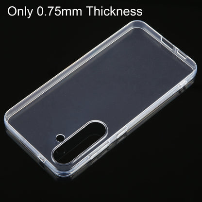 For Samsung Galaxy S24 5G Ultra-thin Transparent TPU Phone Case - Galaxy S24 5G Cases by buy2fix | Online Shopping UK | buy2fix