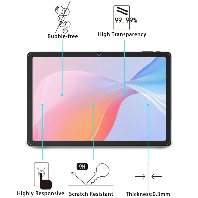 For Ulefone Tab A11 2pcs 9H 0.3mm Explosion-proof Tempered Glass Film - Others by buy2fix | Online Shopping UK | buy2fix