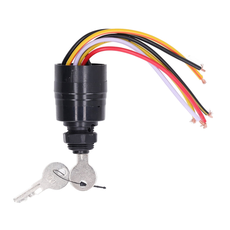 For Mercury 30A 12V 6 Wire Outboard Ignition Start Key Switch 17009A2 - Marine Accessories & Parts by buy2fix | Online Shopping UK | buy2fix