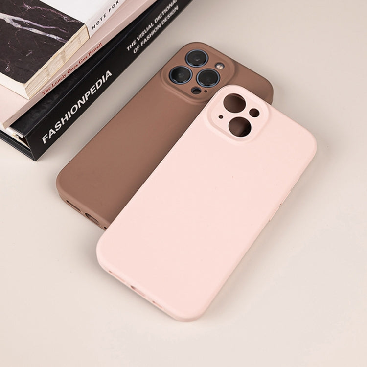 For iPhone 16 Pro Pure Color Liquid Silicone Fine Pore Phone Case(Light Purple) - iPhone 16 Pro Cases by buy2fix | Online Shopping UK | buy2fix