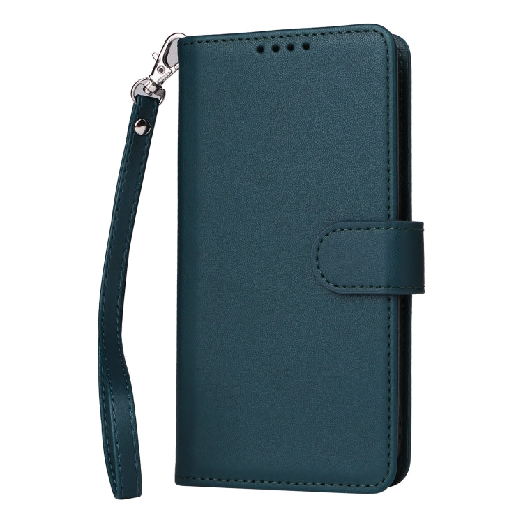 For iPhone 16 BETOPNICE BN-005 2 in 1 Detachable Imitate Genuine Leather Phone Case(Blue) - iPhone 16 Cases by BETOPNICE | Online Shopping UK | buy2fix