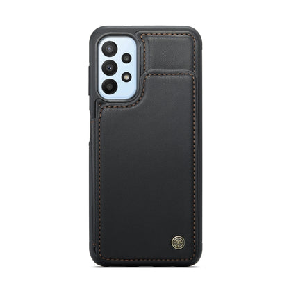 For Samsung Galaxy A23 CaseMe C22 Card Slots Holder RFID Anti-theft Phone Case(Black) - Galaxy Phone Cases by CaseMe | Online Shopping UK | buy2fix