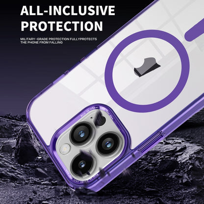 For iPhone 11 Ice Color Magnetic Series PC + Acrylic Magsafe Phone Case(Blue) - iPhone 11 Cases by buy2fix | Online Shopping UK | buy2fix