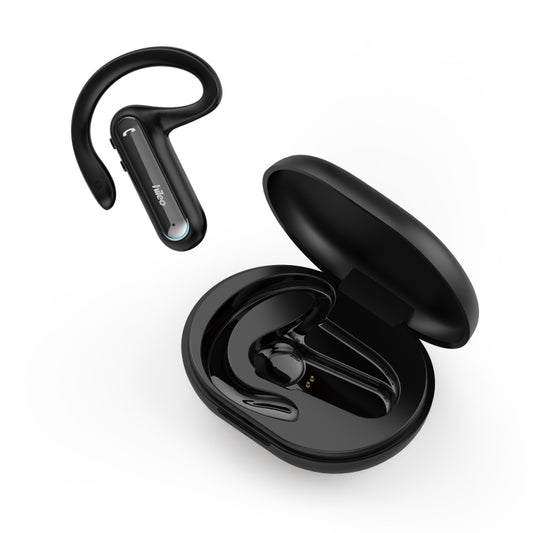 Hileo Hi8 Wireless Single Ear Hook Handsfree Call Noise Reduction In-ear Earphone(Black) - Sport Earphone by Hileo | Online Shopping UK | buy2fix