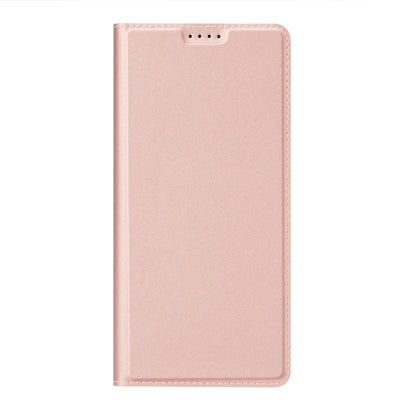 For Samsung Galaxy A35 5G DUX DUCIS Skin Pro Series Flip Leather Phone Case(Pink) - Galaxy Phone Cases by DUX DUCIS | Online Shopping UK | buy2fix