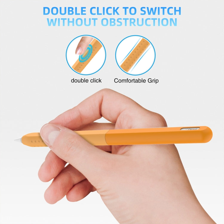 For Apple Pencil 2 / Pro DUX DUCIS Detachable Gradient Colorful Stylus Case(Gradient Orange) - Pencil Accessories by DUX DUCIS | Online Shopping UK | buy2fix