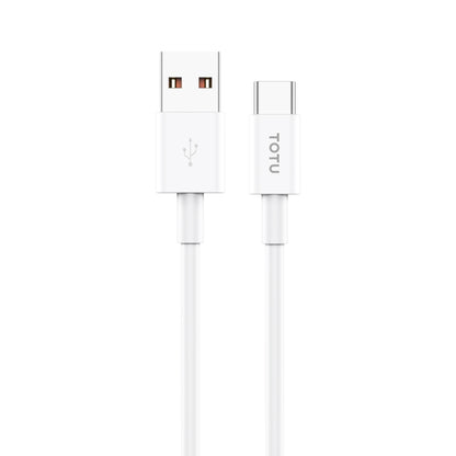 TOTU CB-9-T 25W USB to USB-C / Type-C TPE Data Cable, Length: 1m(White) - USB-C & Type-C Cable by TOTUDESIGN | Online Shopping UK | buy2fix