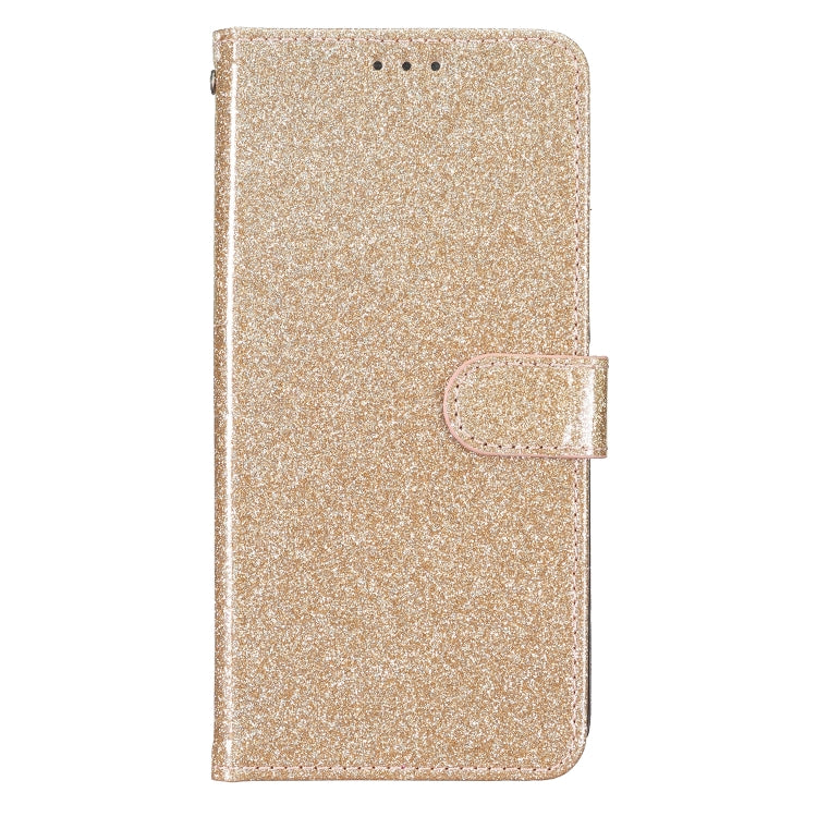 For Ulefone Note 14 Glitter Powder Flip Leather Phone Case(Gold) - Ulefone Cases by buy2fix | Online Shopping UK | buy2fix