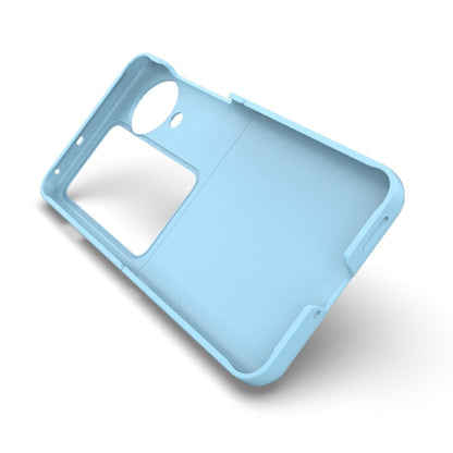 For OPPO Find N3 Flip Magic Shield Fold PC Shockproof Phone Case(Dark Blue) - Find N3 Flip Cases by buy2fix | Online Shopping UK | buy2fix