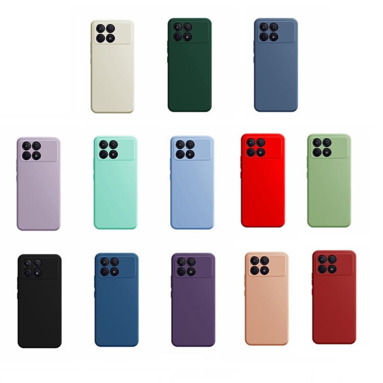 For Xiaomi Redmi K70 Pro Imitation Liquid Silicone Phone Case(Light Cyan) - K70 Pro Cases by buy2fix | Online Shopping UK | buy2fix