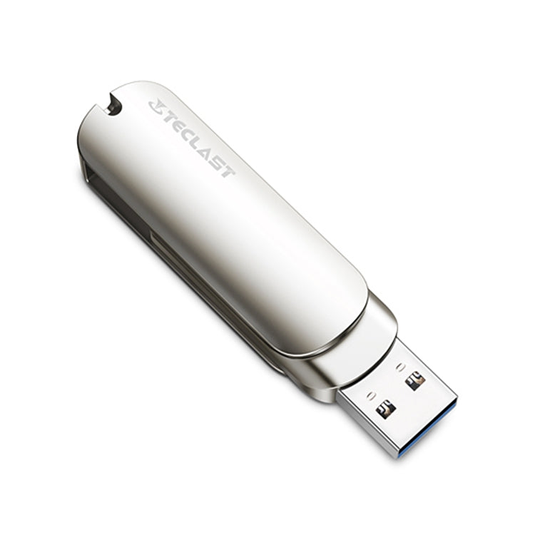 Teclast Leishen Plus Series USB3.0 Twister Flash Drive, Memory:128GB(Silver) - USB Flash Drives by TECLAST | Online Shopping UK | buy2fix