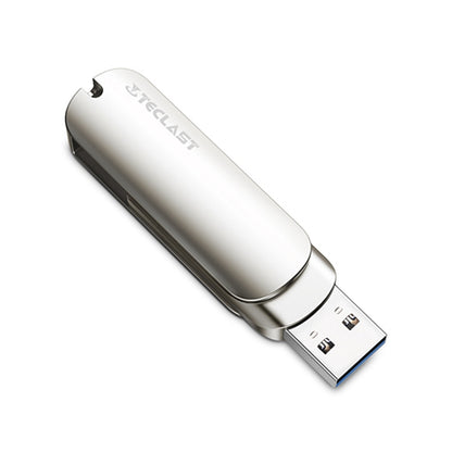 Teclast Leishen Plus Series USB3.0 Twister Flash Drive, Memory:128GB(Silver) - USB Flash Drives by TECLAST | Online Shopping UK | buy2fix