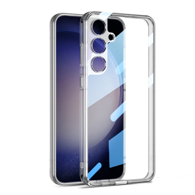 For Samsung Galaxy S24 5G GKK Space Frame Transparent PC + TPU Phone Case(Transparent) - Galaxy S24 5G Cases by GKK | Online Shopping UK | buy2fix