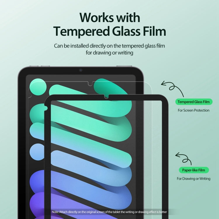 For iPad mini 6 DUX DUCIS Naad Series Removable Paper-like Screen Protector - More iPad Tempered Glass by DUX DUCIS | Online Shopping UK | buy2fix