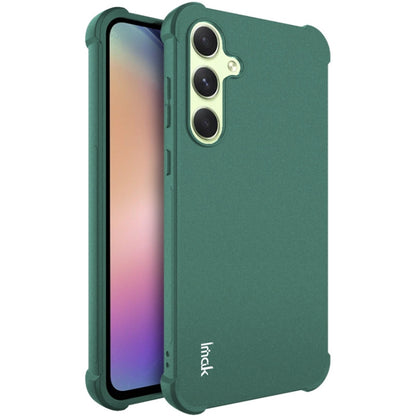 For Samsung Galaxy A55 5G imak Shockproof Airbag TPU Phone Case(Matte Green) - Galaxy Phone Cases by imak | Online Shopping UK | buy2fix