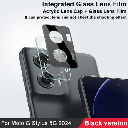 For Motorola Moto G Stylus 5G 2024 imak High Definition Integrated Glass Lens Film Black Version - Other by imak | Online Shopping UK | buy2fix