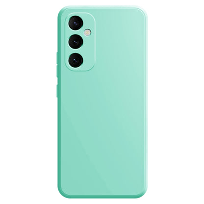 For Samsung Galaxy A35 Imitation Liquid Silicone Phone Case(Light Cyan) - Galaxy Phone Cases by buy2fix | Online Shopping UK | buy2fix