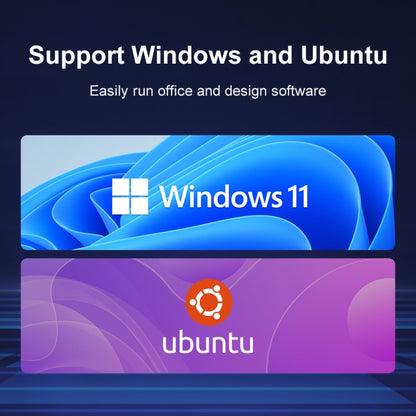 Ninkear N9 Windows 11 Mini PC, 8GB+256GB, Intel Alder Lake N95, Support 3 Screen Display(EU Plug) - Windows Mini PCs by buy2fix | Online Shopping UK | buy2fix
