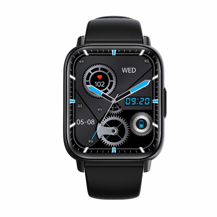 DM60+ 1.83 inch BT5.2 Smart Sport Watch, Support Bluetooth Call / Sleep / Blood Sugar / Blood Oxygen / Temperature / Heart Rate / Blood Pressure Health Monitor(Black) - Smart Watches by buy2fix | Online Shopping UK | buy2fix