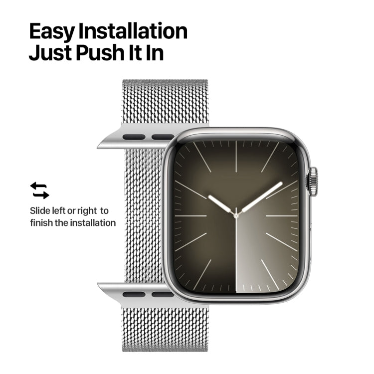 For Apple Watch Ultra 2 49mm DUX DUCIS Milanese Pro Series Stainless Steel Watch Band(Silver) - Watch Bands by DUX DUCIS | Online Shopping UK | buy2fix