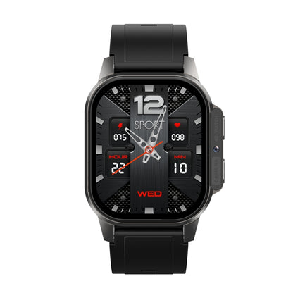 LEMFO DM62 2.13 inch AMOLED Square Screen Smart Watch Android 8.1, Specification:2GB+16GB(Black) - Android Watch by LEMFO | Online Shopping UK | buy2fix