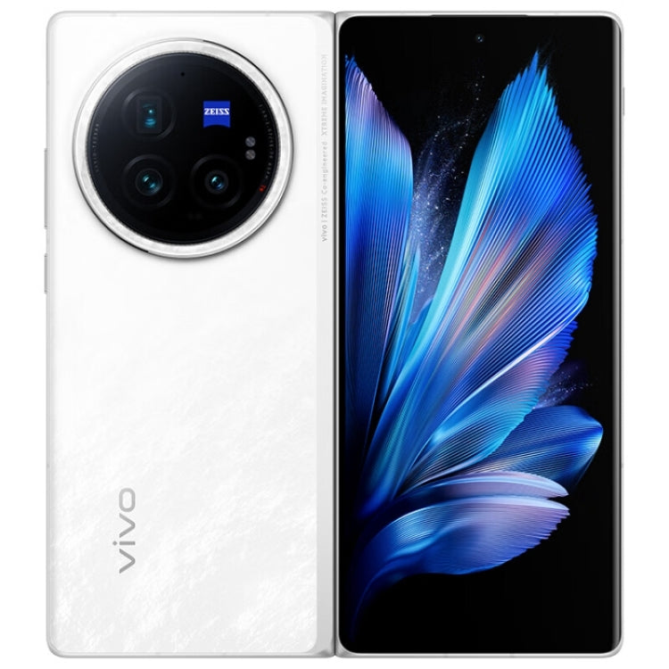 vivo X Fold3 Pro, 16GB+1TB, Face ID / Fingerprint Identification, 8.03 inch + 6.53 inch Android 14 OriginOS 4 Snapdragon 8 Gen 3 Octa Core 3.3GHz, OTG, NFC, Network: 5G(White) - vivo by vivo | Online Shopping UK | buy2fix