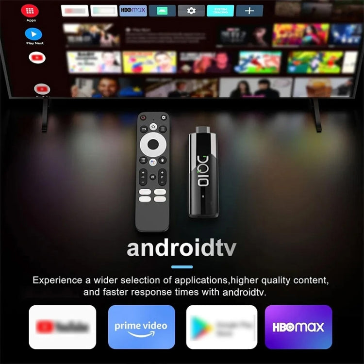 LEMFO DQ10 Allwinner H618 Quad Core ARM Cortex A53 8K HD Android TV Stick, RAM:4GB+32GB(US Plug) - Android TV Sticks by LEMFO | Online Shopping UK | buy2fix