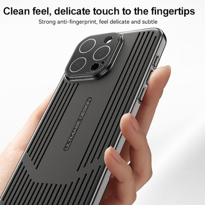 For iPhone 16 Pro Ice Sense Heat Dissipation Electroplating Frosted Phone Case(Silver) - iPhone 16 Pro Cases by buy2fix | Online Shopping UK | buy2fix