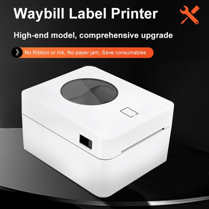 ZJ-9250 100x150mm USB Thermal Label Printer, Plug:AU Plug(Black) - Printer by buy2fix | Online Shopping UK | buy2fix