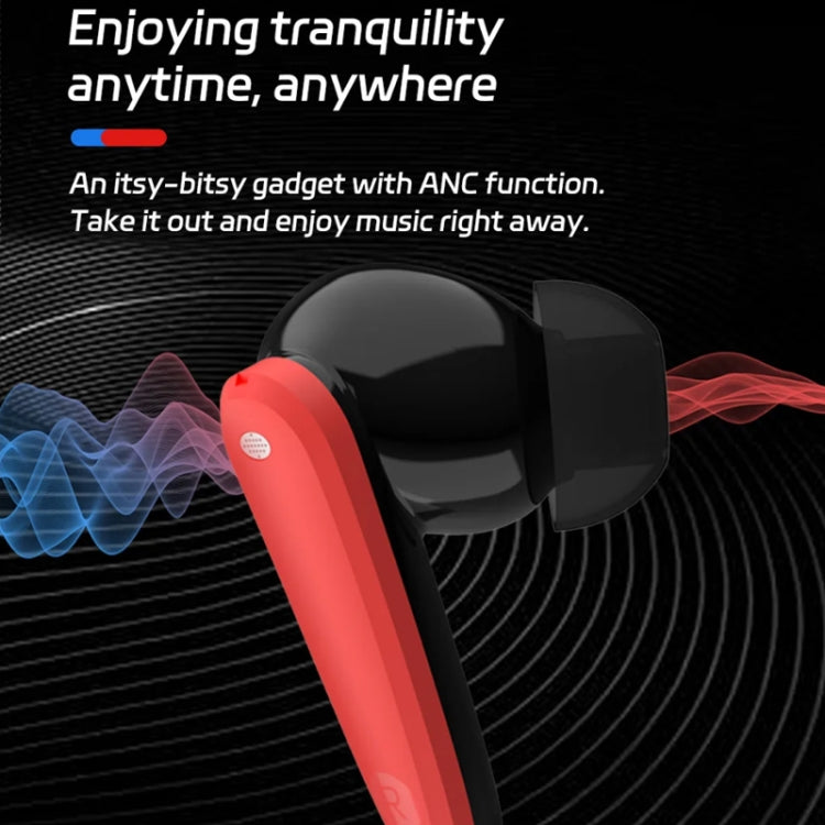 Xiaomi Youpin MIIIW Music Cube True Wireless Noise Reduction Bluetooth Earphone(Red Blue) - Bluetooth Earphone by Xiaomi | Online Shopping UK | buy2fix