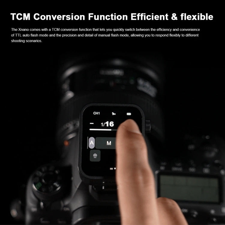 Godox X3 TTL Wireless Flash Trigger Touch Screen Flash Transmitter For Nikon(Black) - Wireless Flash Trigger by Godox | Online Shopping UK | buy2fix