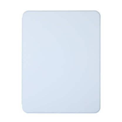 For iPad Pro 11 2024 2 in 1 Acrylic Split Rotating Leather Tablet Case(Ice Blue) - iPad Pro 11 2024 Cases by buy2fix | Online Shopping UK | buy2fix