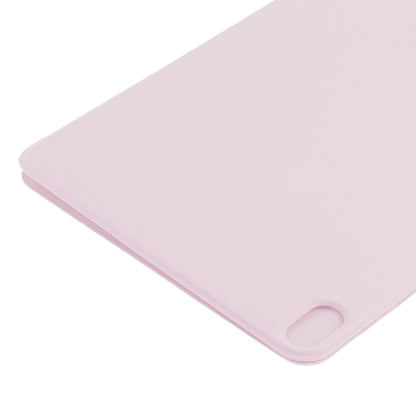 For iPad Air 11 2024 Double-sided Clip Non-buckle Magnetic PU Smart Tablet Case(Pink) - iPad Air 11 2024 Cases by buy2fix | Online Shopping UK | buy2fix